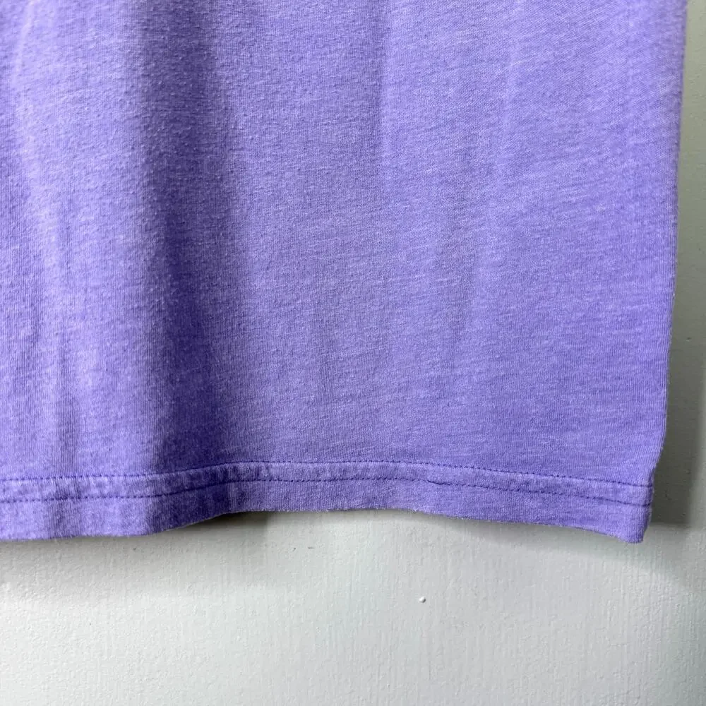 Nestle's Crunch Junk Food Brand Retro Purple Distressed Graphic Tee Unisex Sz S - Picture 9 of 12